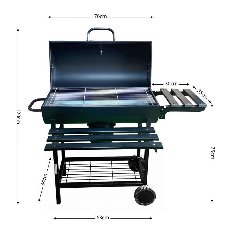 Oeny Outdoor Multi-functional BBQ Grill