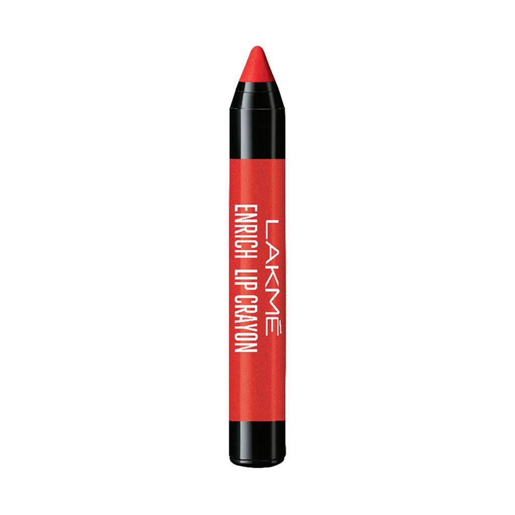Карандаш для губ Красный (2,2 г), Enrich Lip Crayon Red Stop,  Lakme