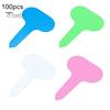 100 Pcs Plant Label T-Shape Waterproof Plant Markers Reusable Plant Identification Tags Nursery Marker Sign for Flower Seedlings Varieties