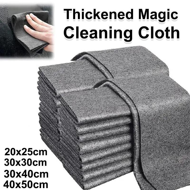 10PCS Microfiber Magic Cleaning Cloth Glass Wiping Rags No Trace Cleaning Cloths Microfiber Absorbent Dish Cloth Tableware Rag Cleaning Towel
