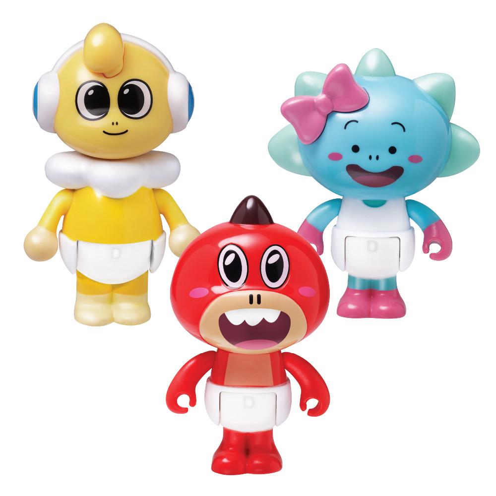 [Mimi World Official] Dino Man and Friends, популярные корейские игрушки-персонажи