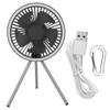 Portable Camping Fan 3 Level Adjustable Timing Function USB Charging Outdoor Portable Fan with