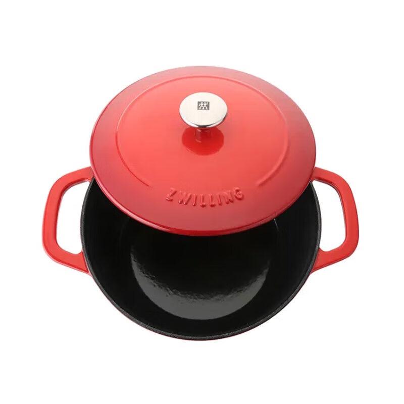 Zwilling J.A. Henckels Round Cast Iron Enamel Stew Pot