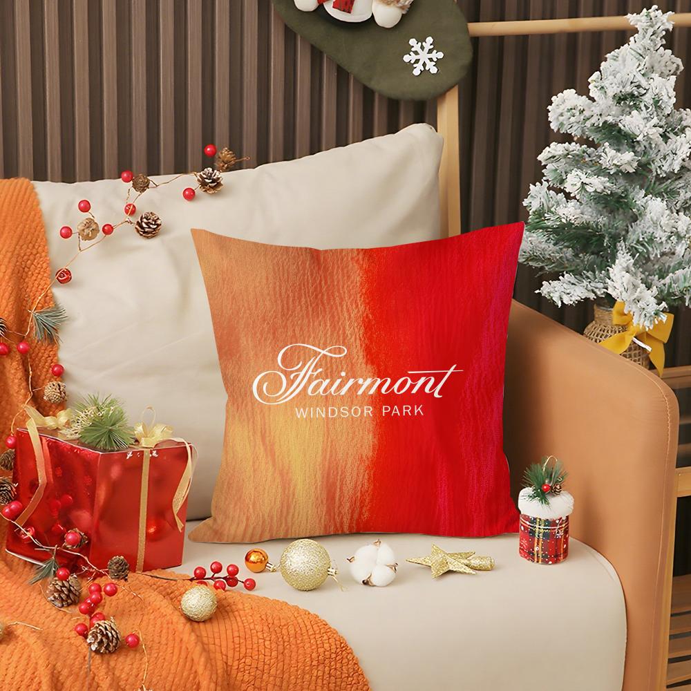 Наволочка Fairmont H-Hotels & Resorts Чехол для декоративной подушки на диван в гостиную Простая домашняя легкая роскошь Напечатанная подушка