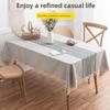 Modern Minimalist Cotton Linen Tablecloth Rectangle Dining Table Cover Desk Mat Picnic Blanket Home Decor