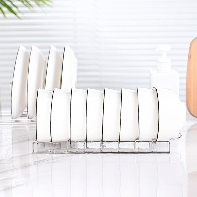 Xiaomi Kitchen Dish Rack Stainless Steel Plate Rack Kitchen Organizer Dish Pan Drain Storage Rack Pot Lid Spoon Plate Holder Stand450000
