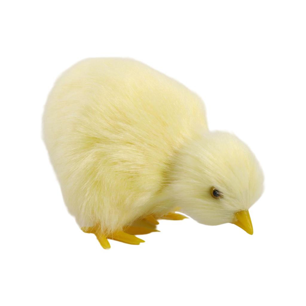 Плюшевая кукла-цыпленок, мягкая игрушка для пасхального фестиваля, имитация цыпленка, мягкая кукла для раннего образования, подарок на вечеринку для детей