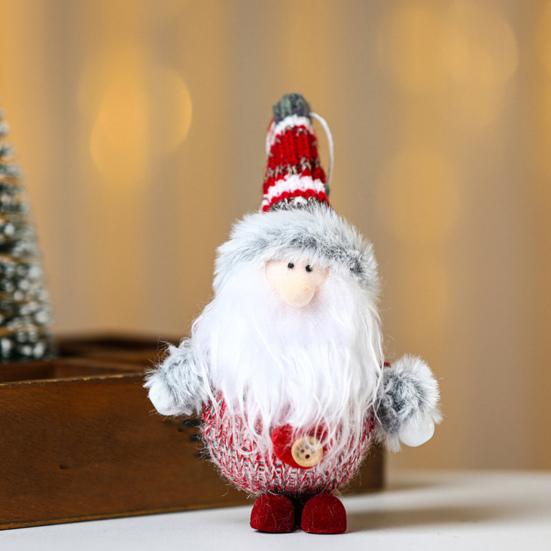 Рождественский кулон Санта-Клаус Снеговик в форме лося Рождественская елка подвесное украшение для праздничных украшений дома