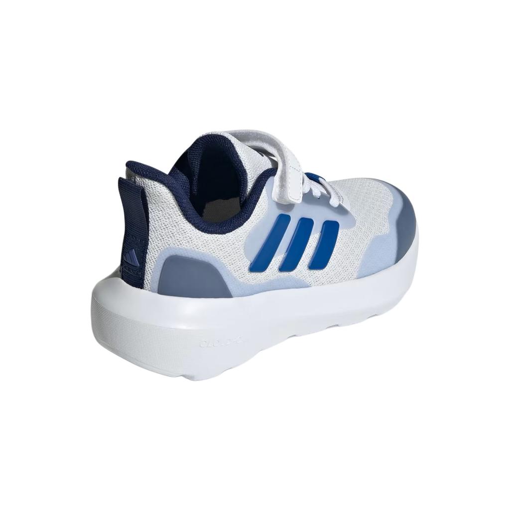 Adidas Fortarun Comfortable Versatile Non-Slip Low-Top Kids Running Shoes Kids Running Shoes White Blue IF4097