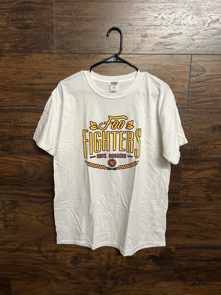 Foo Fighters 100% Organic T-shirt - Foo Fighters Tee - L