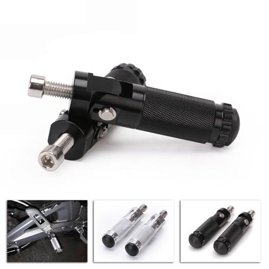 Универсальные мотоциклетные болты из алюминиевого сплава 8 мм Круглые педали Складные подножки подножки