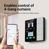 Tuya ZigBee 3,5-дюймовый сенсорный диммер и переключатель штор