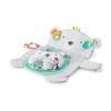 Bright Starts Tummy Time Prop & Play Polar Bear [0 Months and Up] Tummy Time, Sitting, Finger Development, Hand Play, 10841
