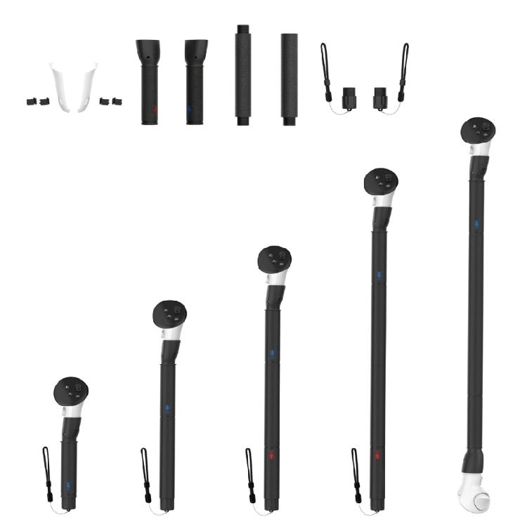 Handle Attachments VR Controller Extension Grips for 3S Multifunction Long Stick Handle Long Arms Extenders