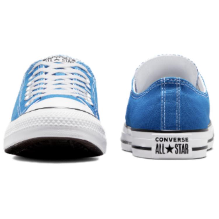 Converse Chuck Taylor All Star Модные Удобные Низкие Кеды из Канваса Унисекс Синие 135514C