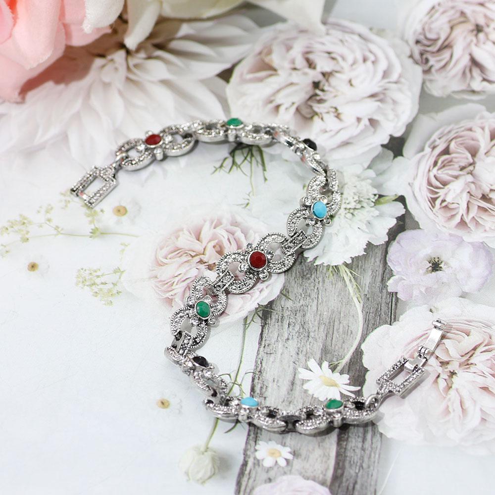 Золотой, серебряный цвет, браслет-подвеска, богемный ретро-браслет, этнические свадебные украшения, свадебный подарок