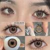 Eyeshare 1 Pair New Fashion Color Contact Lenses Light Color Series Brown Gray Pink Purple Beauty Contact Lenses Korean Contact Lenses Natural Fashion