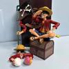 В наличии Новейшая Мультяшная Фигурка Аниме One Piece Флаг Торт Фигурки Луффи Серия Трех Братьев Коллекционная Модель Игрушка Праздничные Подарки