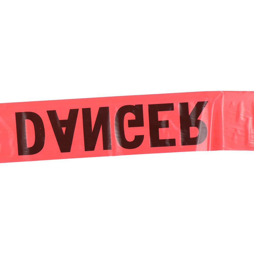 Non-Adhesive Caution Barrier Tape 7.5cm*100M Safety Warning Tape Danger Construction