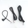 4 шт., 2/4-жильный контактный провод USB 2,0, тип C, мужской, женский, угловой, тип-c, кабельный разъем, прямоугольная вилка, данные для самостоятельного ремонта, зарядный шнур