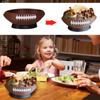 Футбольная миска для закусок Тарелки для футбольной вечеринки Футбольные сервировочные миски Подносы для начо Мороженое для вечеринки в честь футбольного матча