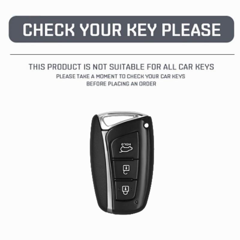 Кожаный чехол для ключа автомобиля, держатель, брелок для Hyundai Grandeur HG Седан Santa Fe 3DM Grand SantaFe 2018 IX45 EQUUS Azera Genesis G80