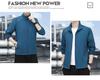 Мужская летняя куртка Ice Silk Sun Protection Jacket - быстросохнущая, дышащая, тонкая, воротник-стойка для использования на открытом воздухе