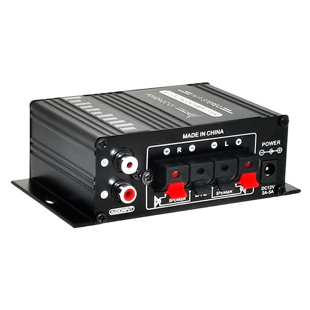 Xsdjasd -270 270 12V Мини Hi-Fi Усилитель мощности Аудио Домашний Автомобильный Театральный Усилитель 2-канальный Усилитель USB/SD AUX Вход