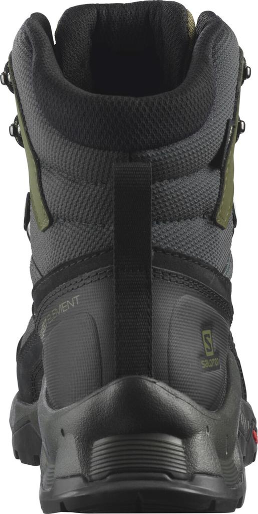 Обувь для треккинга Salomon Quest Element GTX (L41457100) black/deep lichen green/olive night