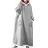 Wearable Blanket Hoodie Long Sleeve Blanket 0thermal Jumper Soft Sweatshirt Gift Plush TV Hooded Blanket Winter Women Men Homewear Outfits Sweatshirts