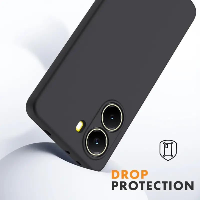 Liquid Silicone TPU Case For Xiaomi Poco X7 Pro 5G Little X7Pro For Redmi Turbo 4 Turbo4 Protective Cover Flexible Bumper Fundas
