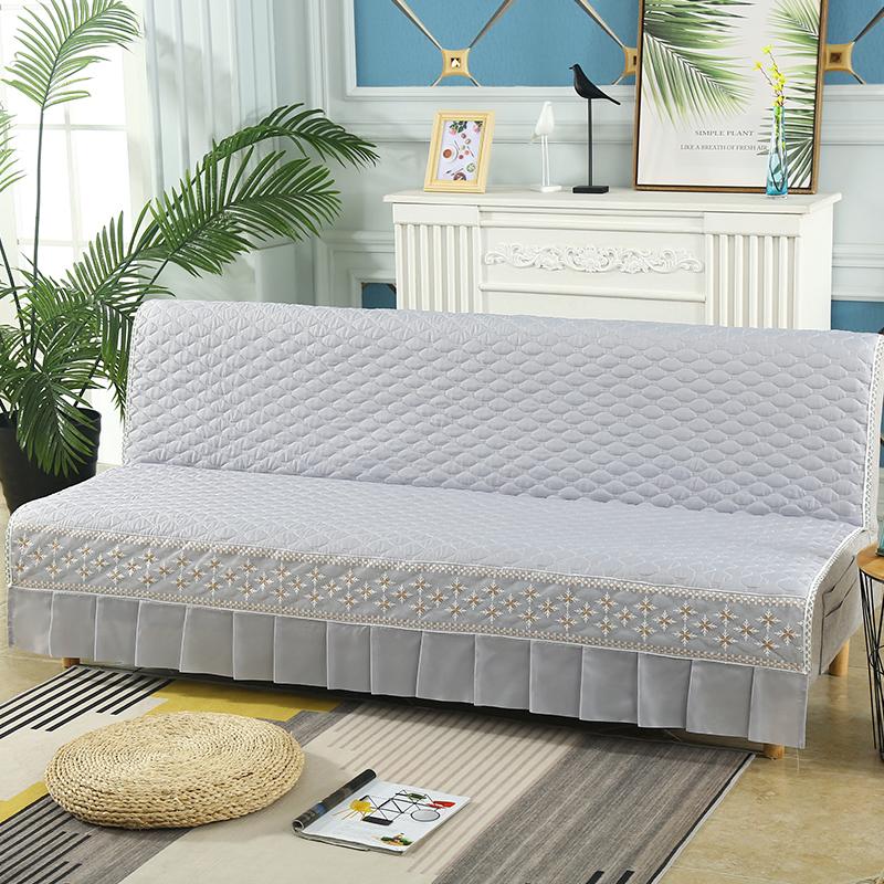 Universal Stretch Sofa Bed Cover Couch Covers Armless Sofa Cover Washable Elastic Folding Furniture Sofa Bed Covers