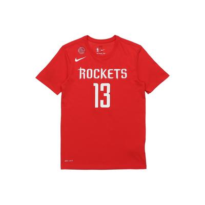 Футболка NBA Dri-FIT Houston Rockets James Harden с номером игрока, мужские топы, университетский красный 870777-659