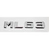 3D ML55 63 250 300 320 350 400 430 ABS Car Rear Trunk Badge Letter Sticker