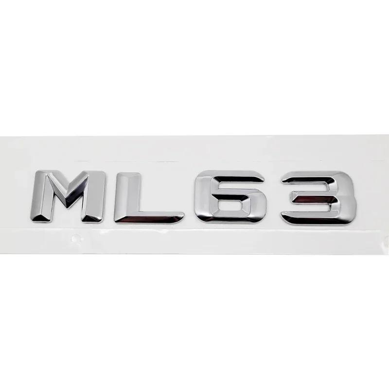 3D ML55 63 250 300 320 350 400 430 ABS Car Rear Trunk Badge Letter Sticker