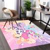 1 шт. Коврик для стула My Little Pony Friendship is Magic - Дизайн с персонажами аниме и мультфильмов, Нескользящий ковер для офисных кресел, Подходит для домашнего декора, Гостиной, Спальн