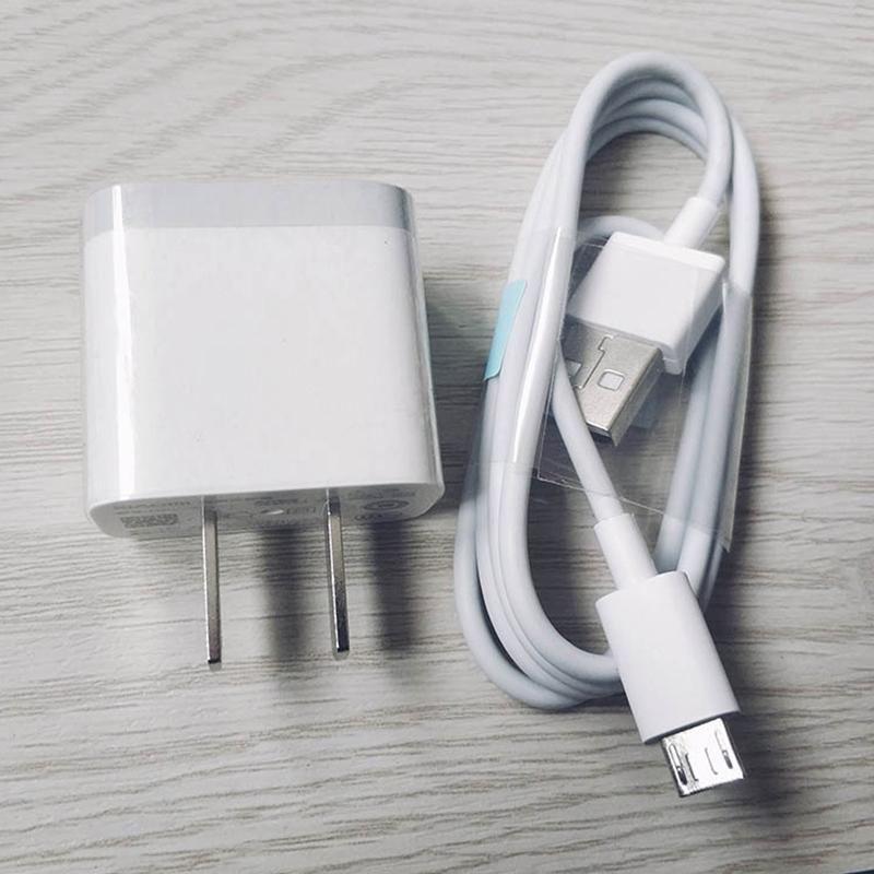 For XIAOMI Adapter 5V2A US Plug Wall Travel Charger Micro USB TYPE C Cable For Mi 9 9T A1 A2 6 Max 2 Redmi Note 8 7 K20 Pro 7A