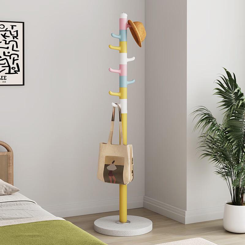 Kids' Rotating Floor Coat Rack