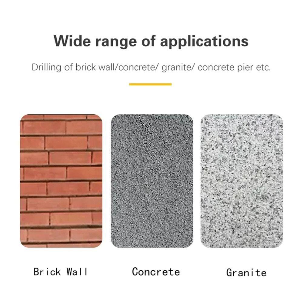 1 шт. 110 мм 160 мм Сверло для электрического перфоратора Крестообразные наконечники Ударные сверла Для стены Бетон Кирпич Кладка