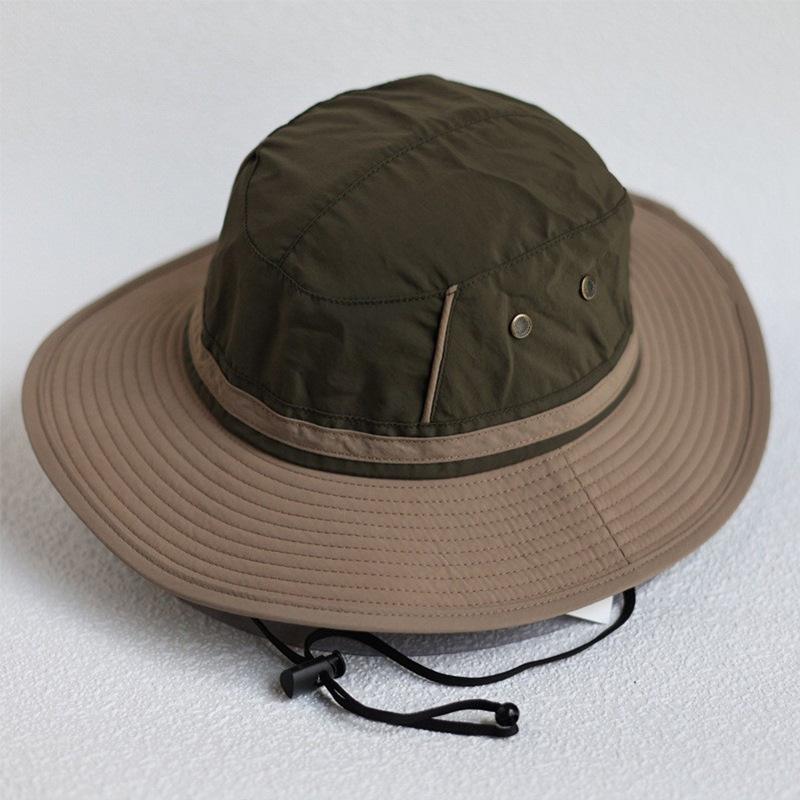 Японская шляпа рыбака с завязками от солнца, мужская и женская, большая, для альпинизма и рыбалки, летняя шляпа