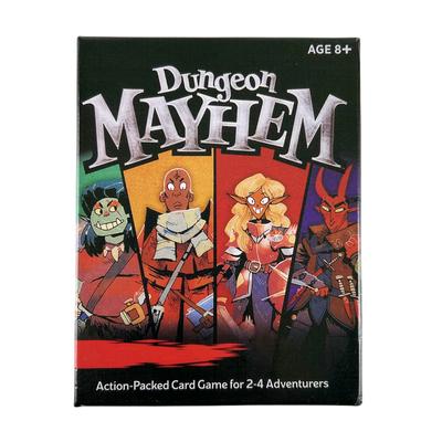 Baldur's Gate Dungeon Mayhem Настольная игра Monster Madness Card Английская версия Единороги Кошмары Легенда Uncut Драконы Приключения