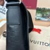 [Pre-Owned] District PM Damier Infini Leather Crossbody Shoulder Bag Small - Excellent #9FXNLV
