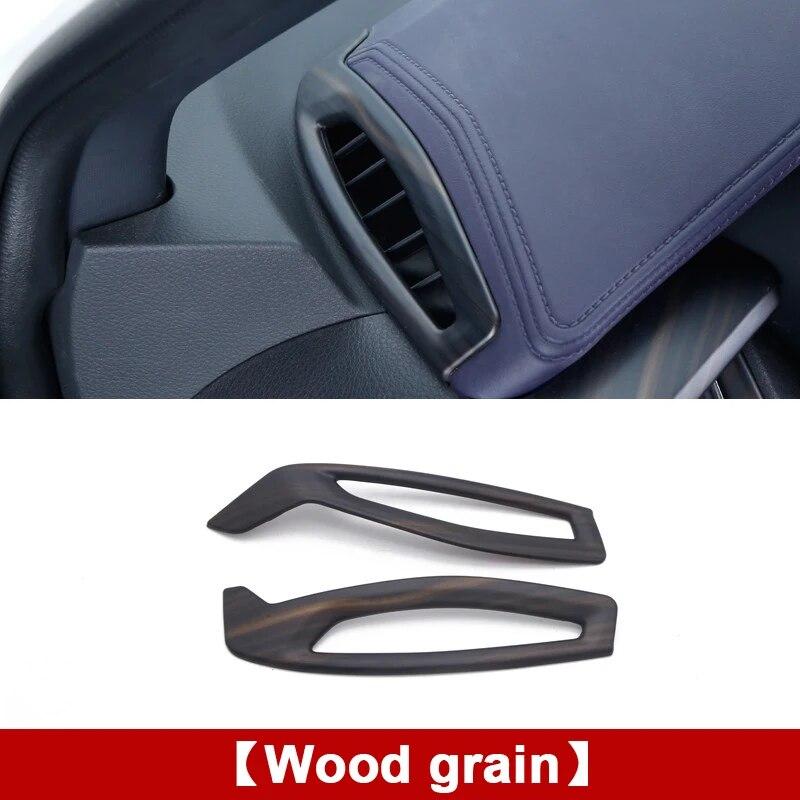 For Toyota C-HR CHR 2016 2017 2018 Car Front Dashboard Air Vent Trim Cover Outlet Bezel Frame Garnish Molding Surround