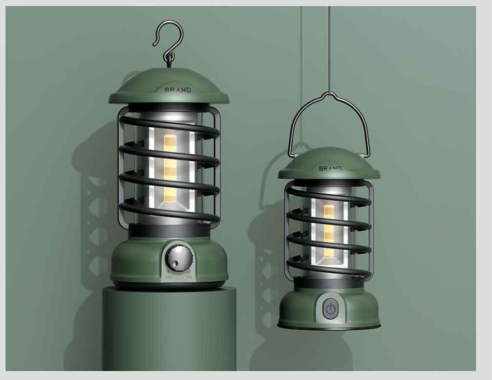 Rechargeable Retro Camping Light: Outdoor Hanging, Handheld Tent Illumination