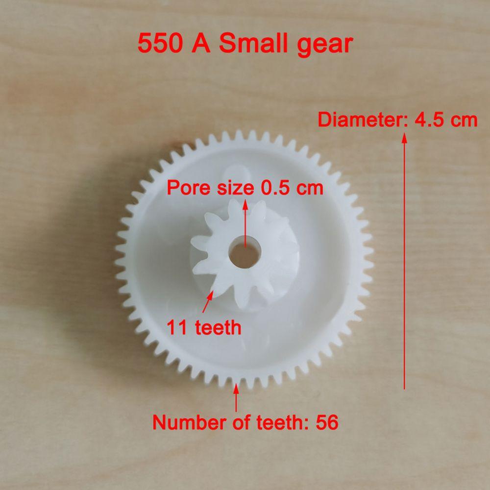 Аксессуары для автомобильных радиоуправляемых игрушек, пластиковая шестерня для электрических детских машинок, коробка передач 550, коробка передач для коробки передач 390