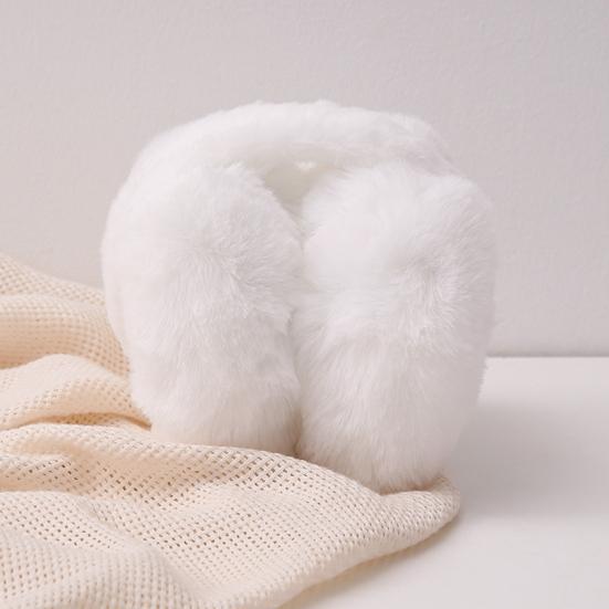 Женские зимние наушники, толстые плюшевые наушники для защиты ушей, ветрозащитные, складные, противоскользящие, для езды на работу, катания на лыжах, наушники с повязкой на голову