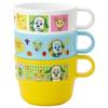 Children's Stacking Cups, Set of 3, "Peek-a-Boo!", Made In Japan, KS31-A