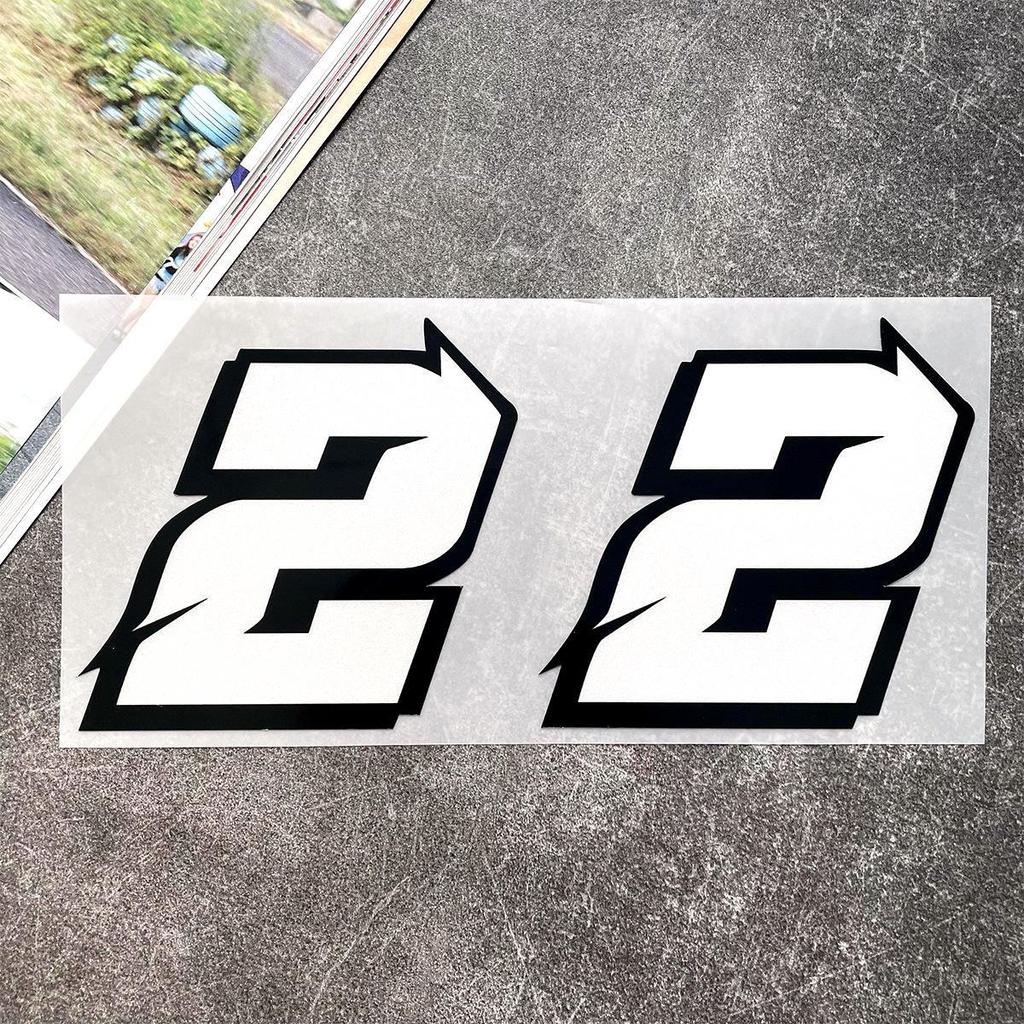 Белые светоотражающие наклейки JDM для автомобиля, водонепроницаемые декоративные чехлы для мотоциклов