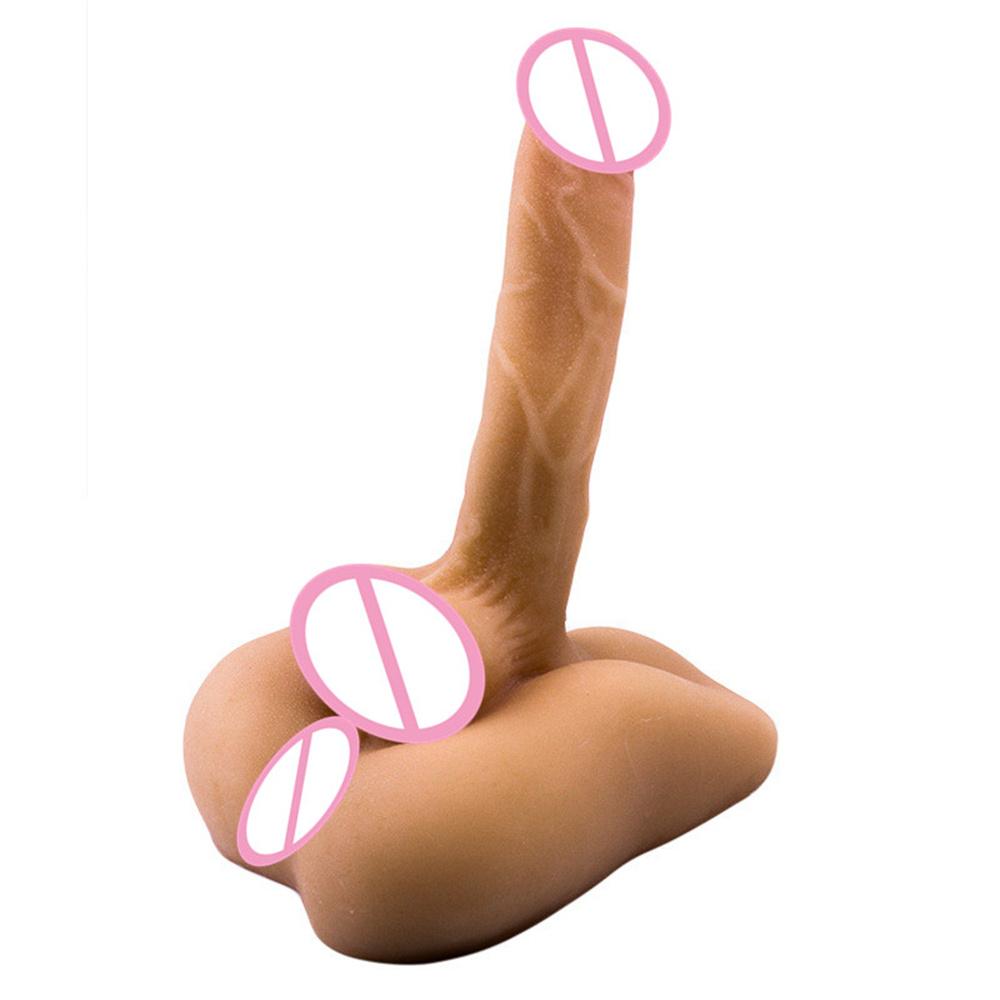 Silicone Artificial Penis Dildo For Women Butt Plug Anal Toy Real Masturbator Doll Cock Adult Sex Products Masturbation