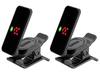 KORG Pitchclip 2 PC-2 Clip-on Tuners, Black, Set of 2
